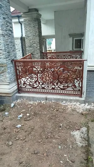 Photo - Turkish Laser Cut Wrought Iron Handrail