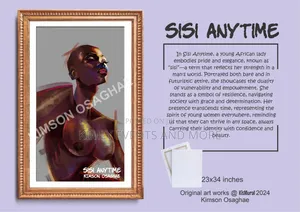 Sisi Anytime Painting by Kimson Osaghea