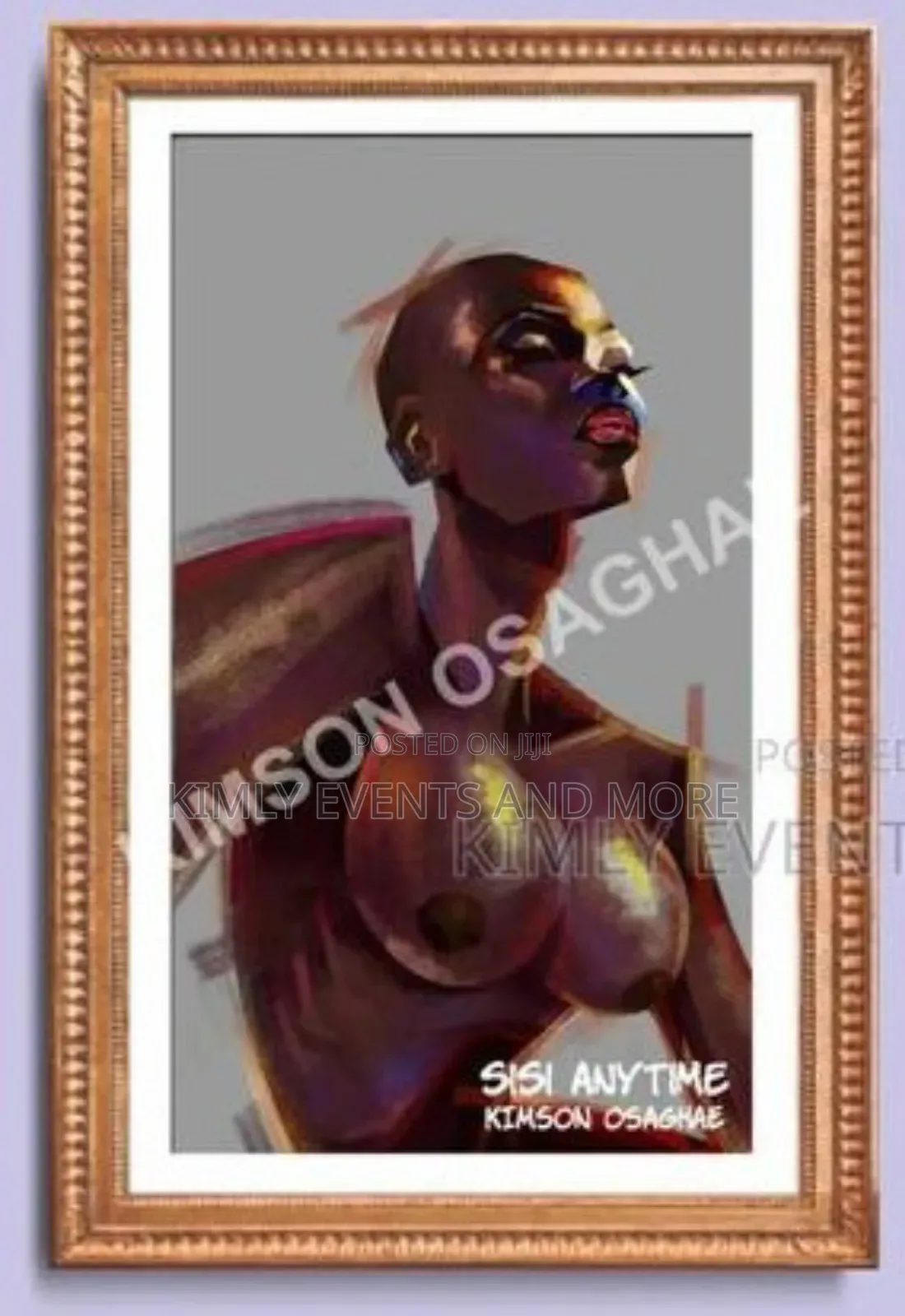 Sisi Anytime Painting by Kimson Osaghea