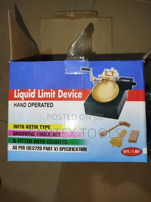 Liquid Limit Device (Hand Operated).