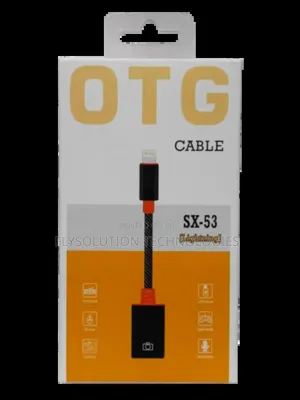 SX-53 Lightning OTG Cable Adapter