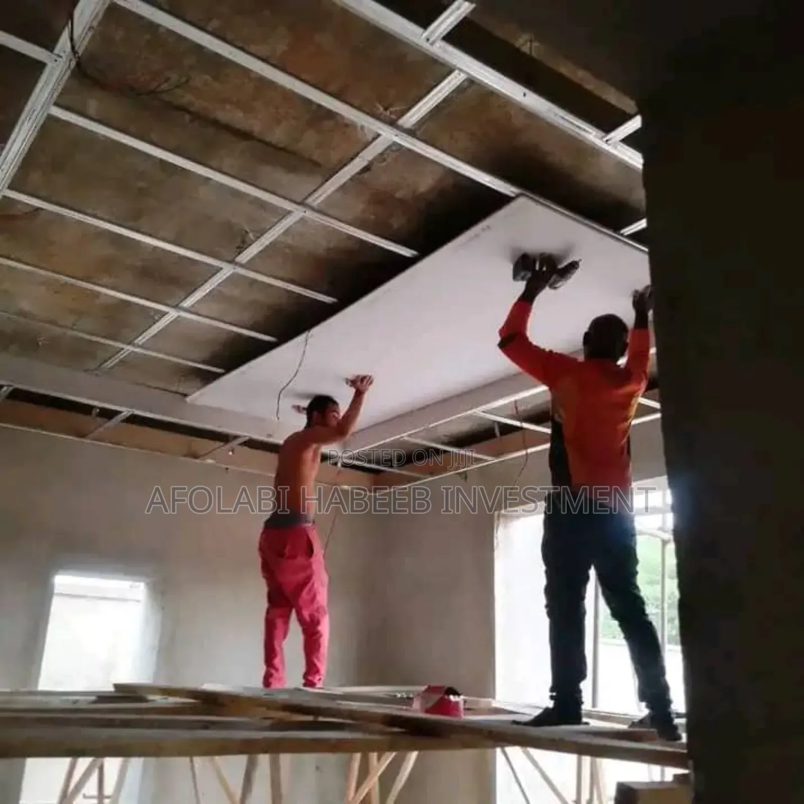 Gypsum Plaster Board 1.2 X 3m X 12 Mm Thickness