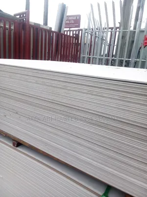 Gypsum Plaster Board 1.2 X 3m X 12 Mm Thickness