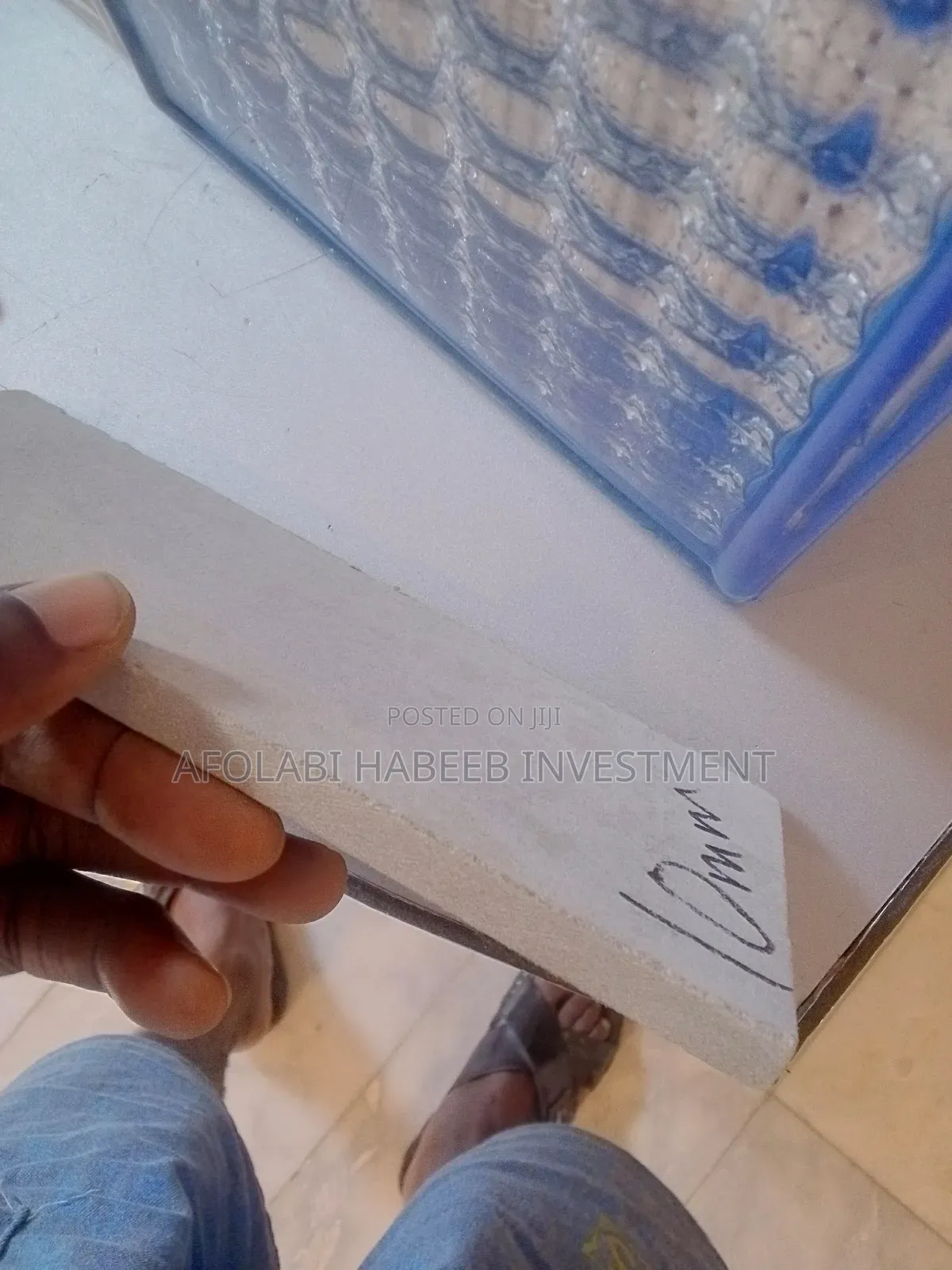 Gypsum Plaster Board 1.2 X 3m X 12 Mm Thickness