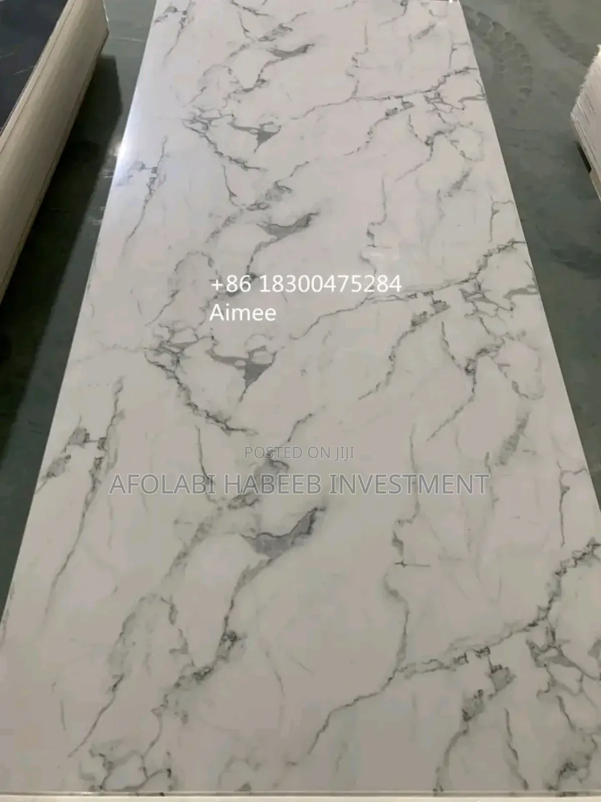 PVC Wall Marble Sheet ( 4 Ft X 8 Ft)