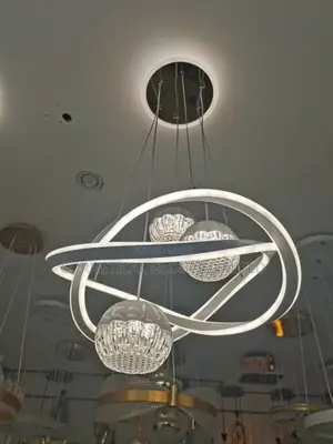Quality Modern Luxury Crystal LED Ring Chandelier Light