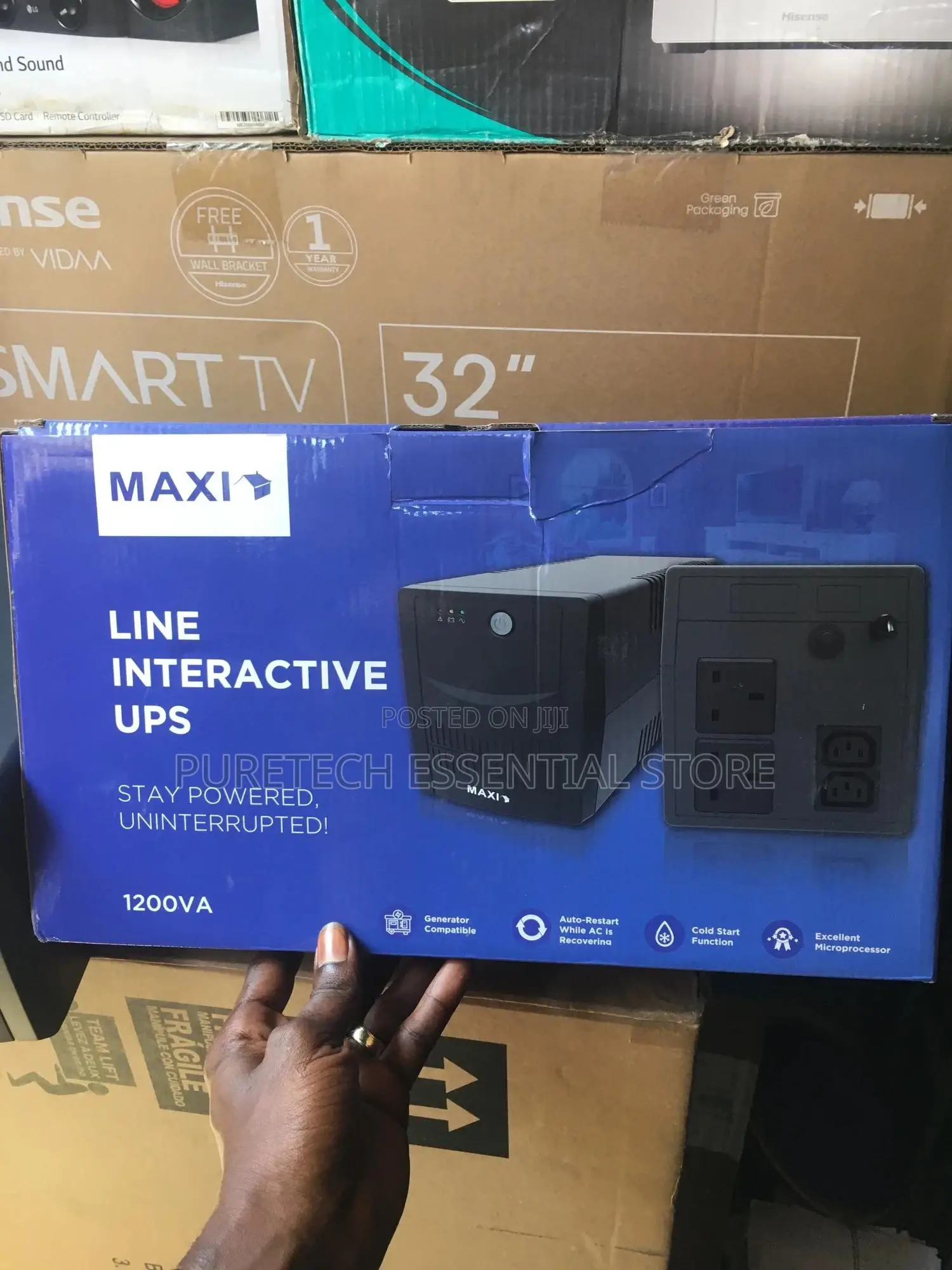 Maxi 1200v UPS Backup Power