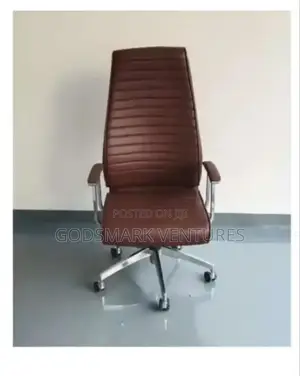 Office Chair Swivel in Coffee Colour.