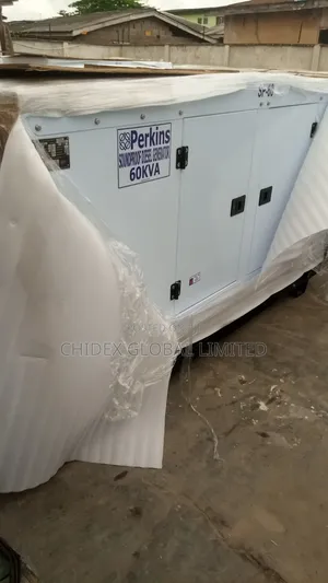 60kva Perkins Soundproof Diesel Generator 100% Coil