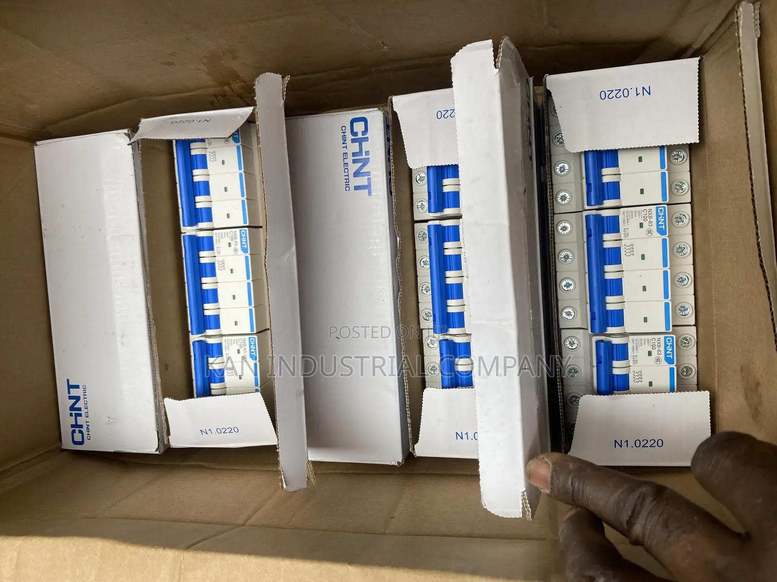 4 Pole Chint MCB Breakers