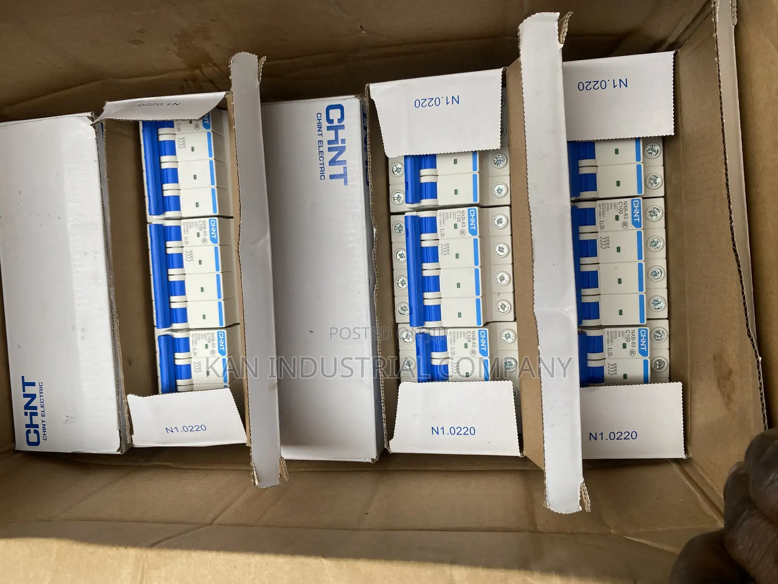4 Pole Chint MCB Breakers