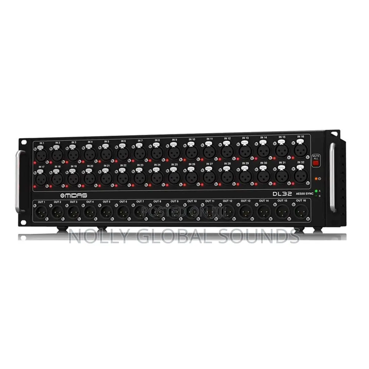Midas Stage Box DL32 32 Input, 16 Output, 32 Midas Preamp