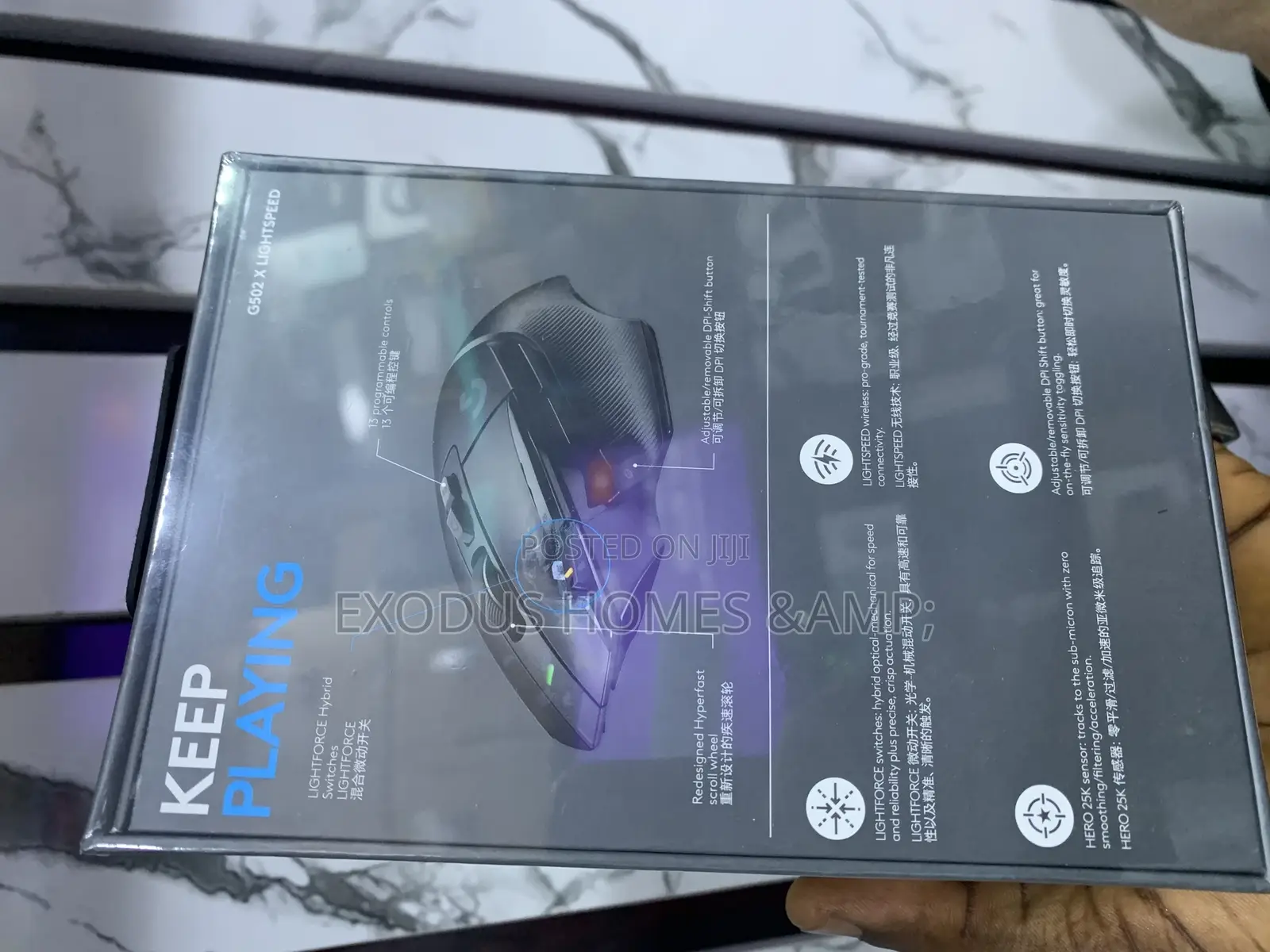 Logitech G G502 X LIGHTSPEED Wireless Gaming Mouse