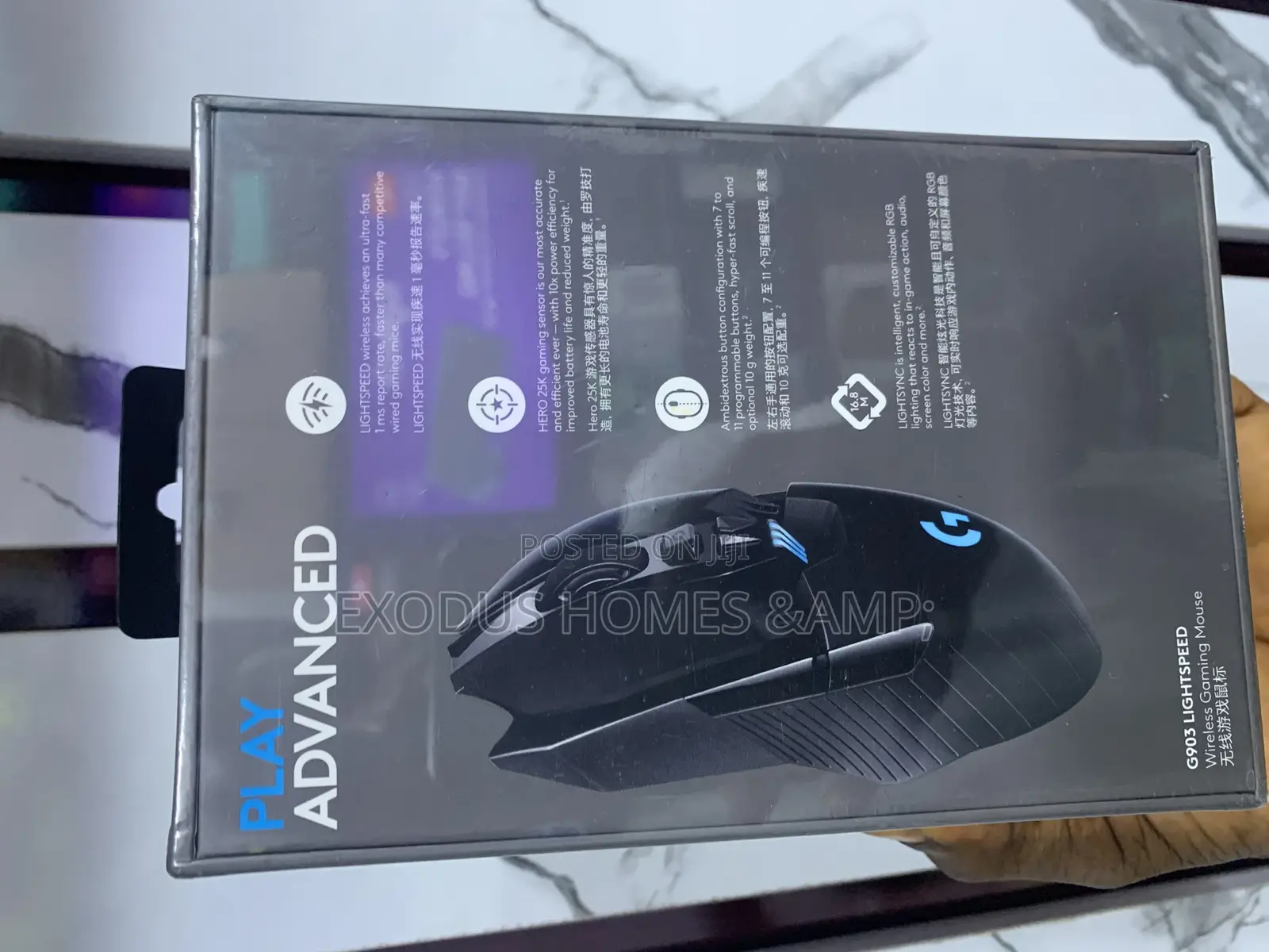 G903 LIGHTSPEED Wireless Gaming Mouse With HERO Sensor