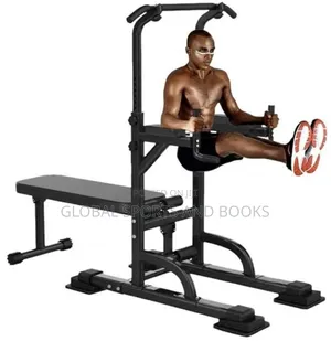 Photo - Power Pull Up Machine and Bench Press