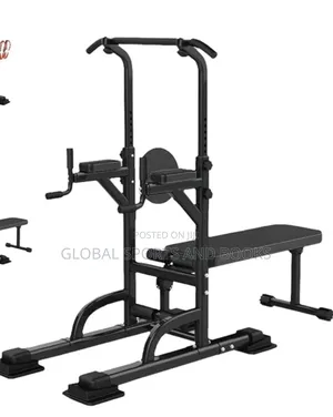 Power Pull Up Machine and Bench Press