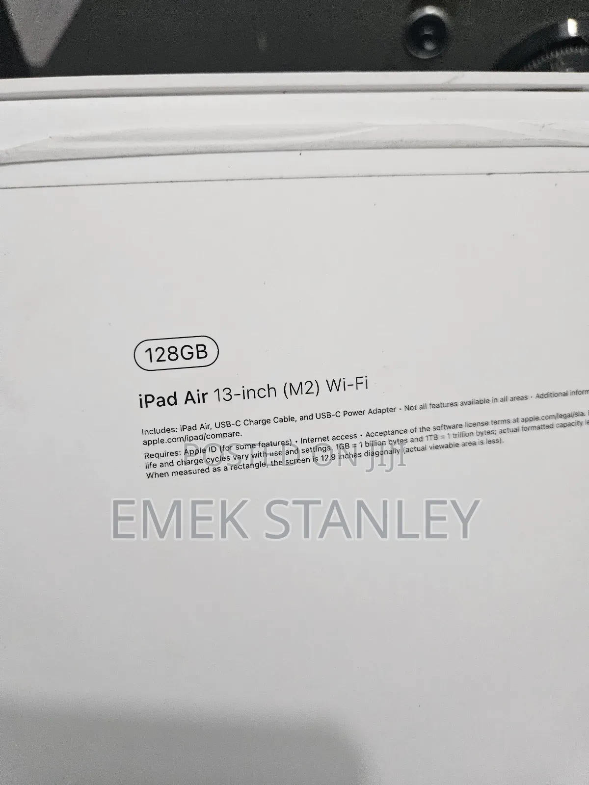 New Apple iPad Air 13 (2024) 128 GB Gray