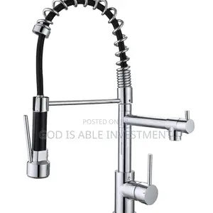 Chrome Spring Mixer Tap