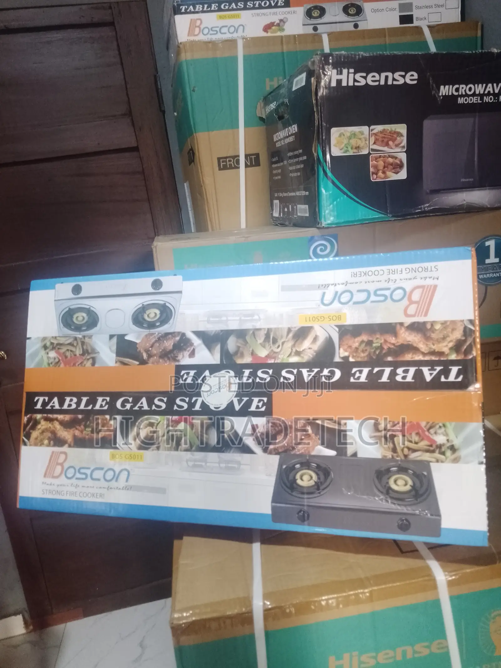 Brand New BosGs012 2burner Gas Cooker (Boscon) in Eko Atlantic
