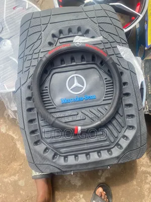 Mercedes Benz Cup Foot Mat and Steering Cover