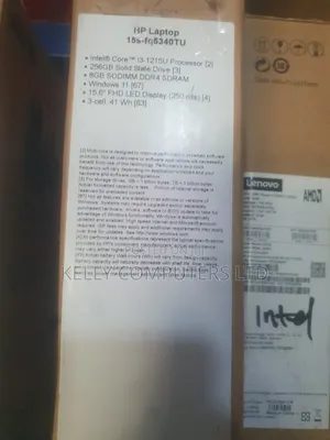 New Laptop HP 15 8GB Intel Core i3 SSD 256GB