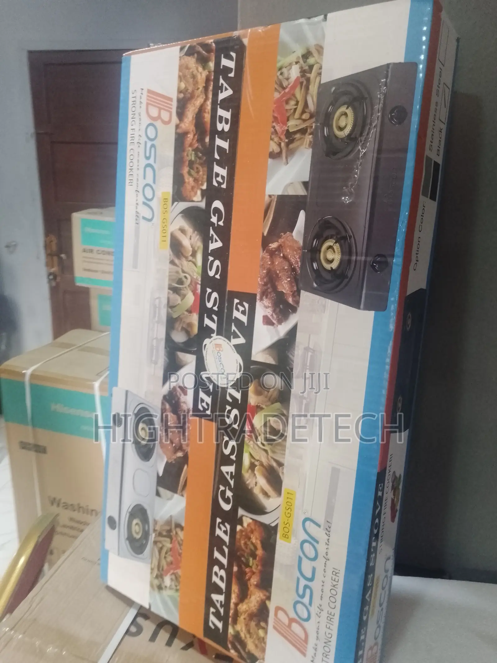 Modern Design Boscon Tabletop 2 Burner Gas CookerBlack in Magodo