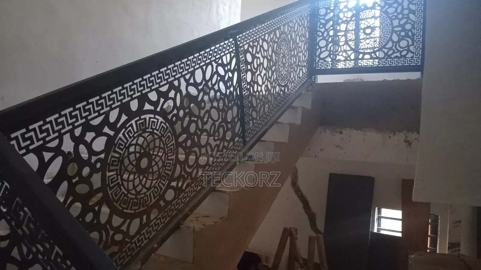 CNC Laser Cut Staircase Handrails