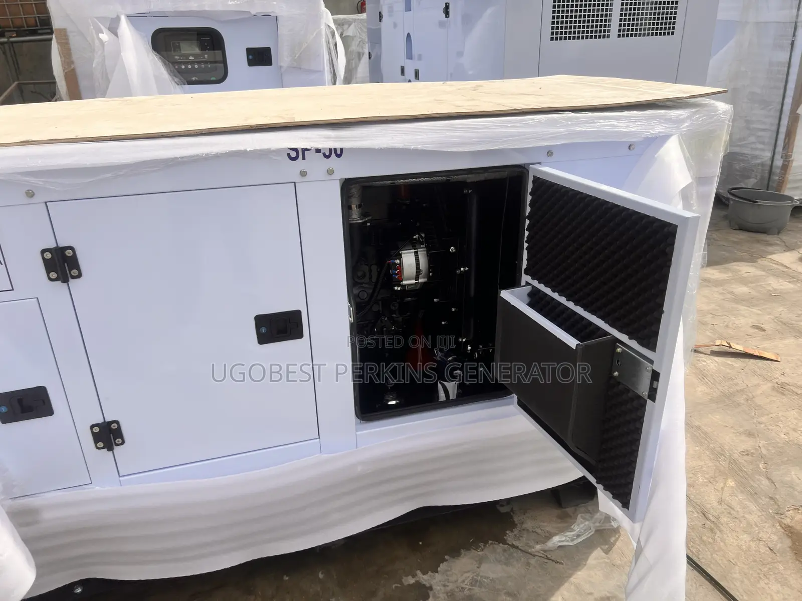 50kva Perkins Generator Soundproof 100 Copper Coil in Ikeja