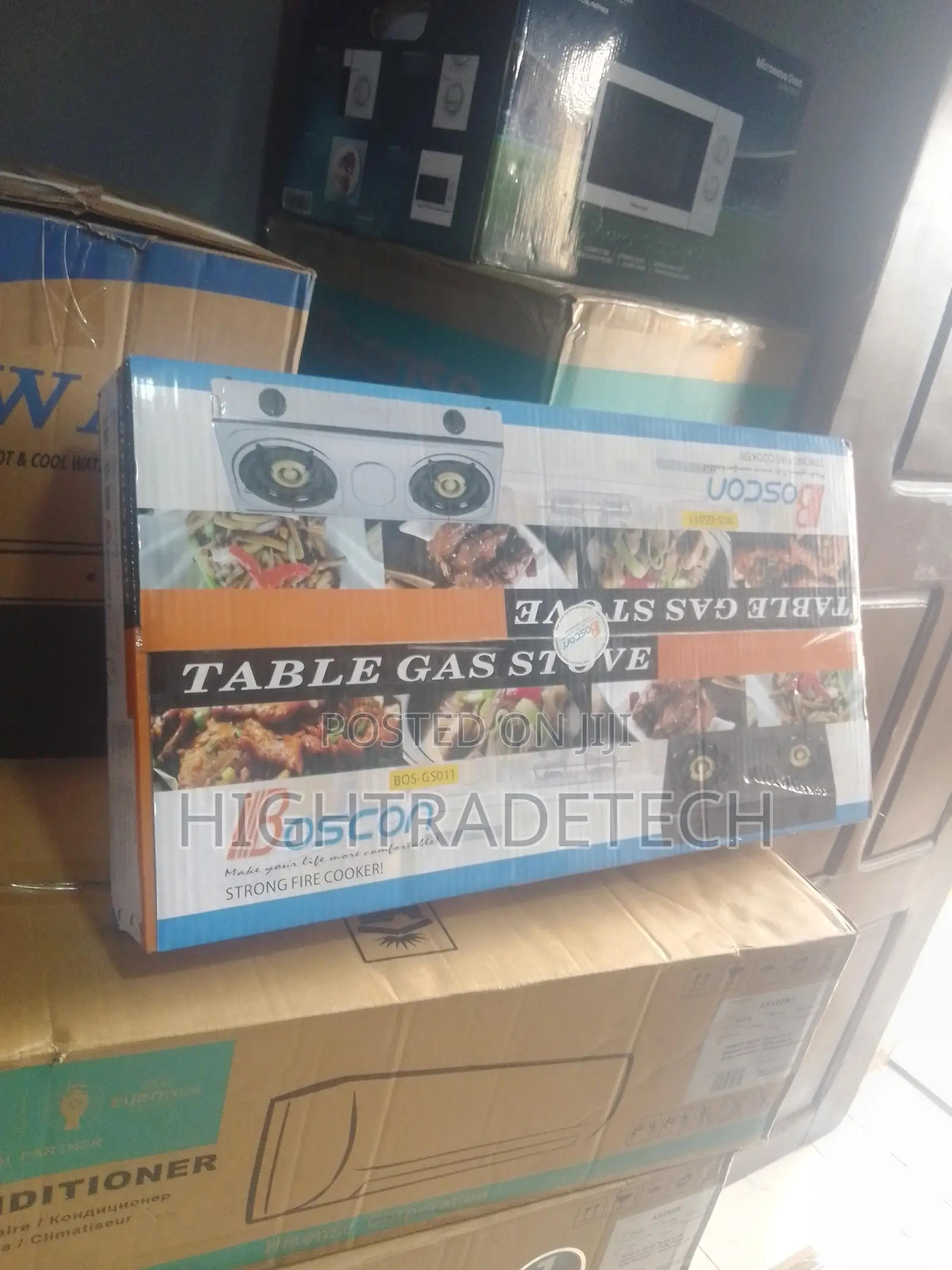 New in BosconBosGs012 Tabletop Black Gas Cooker in Shomolu Kitchen