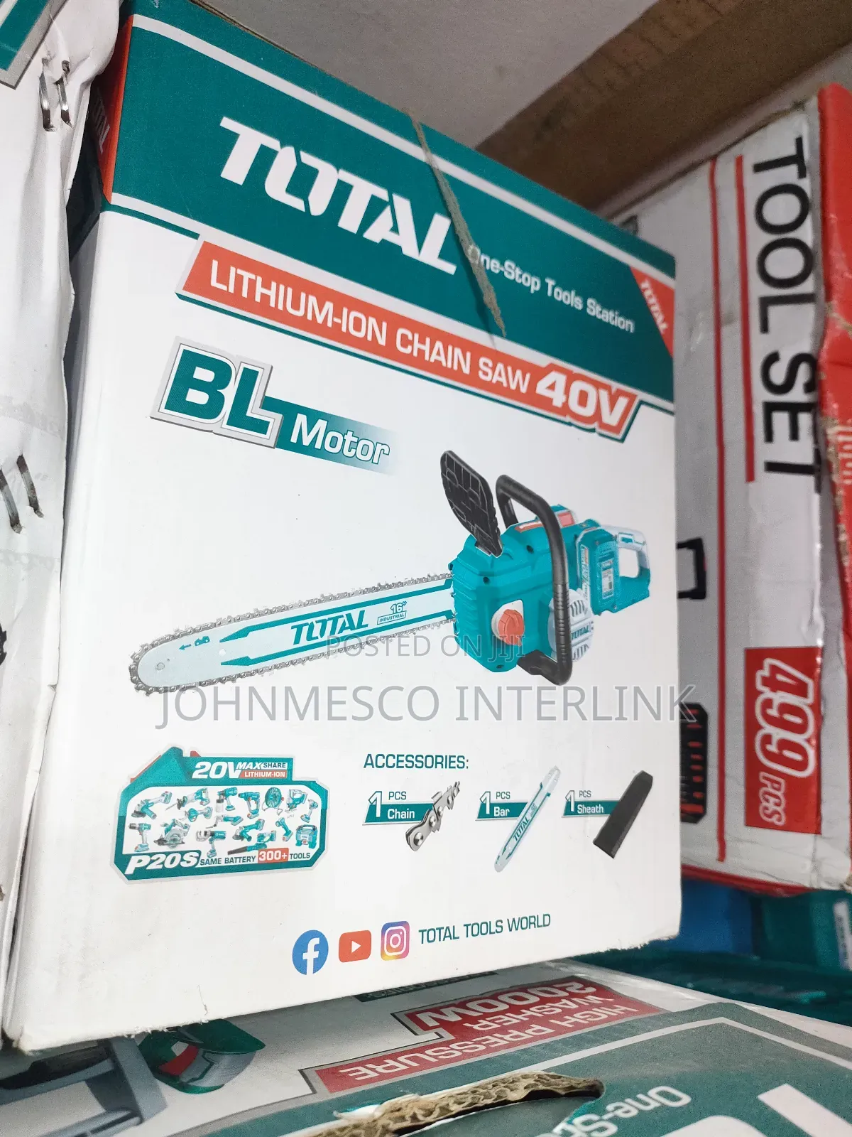 16" Total Battery Chainsaw