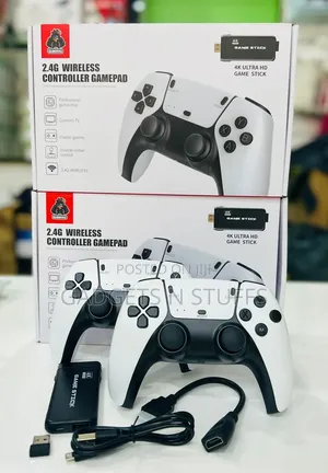 2.4g Wireless Game Stick With Over 10,000 Inbuilt Games,