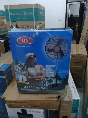 Photo - Flexibility Ox' Hexa Rf-16 18'rechargeable Standing Fan