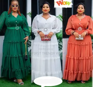 High Classic Designs Long Free Dress