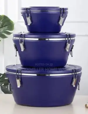 3pcs Set Insulated Food Warmer