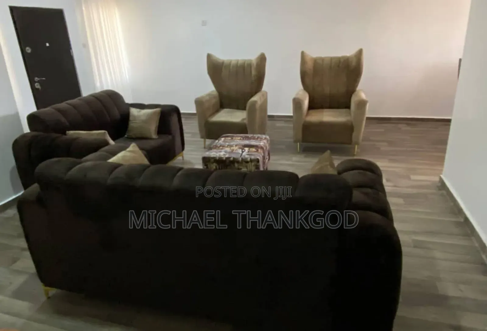 A Set of 7 Sofas 3 - 2 - 1 - 1