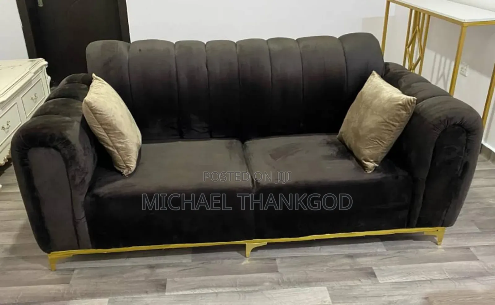 A Set of 7 Sofas 3 - 2 - 1 - 1