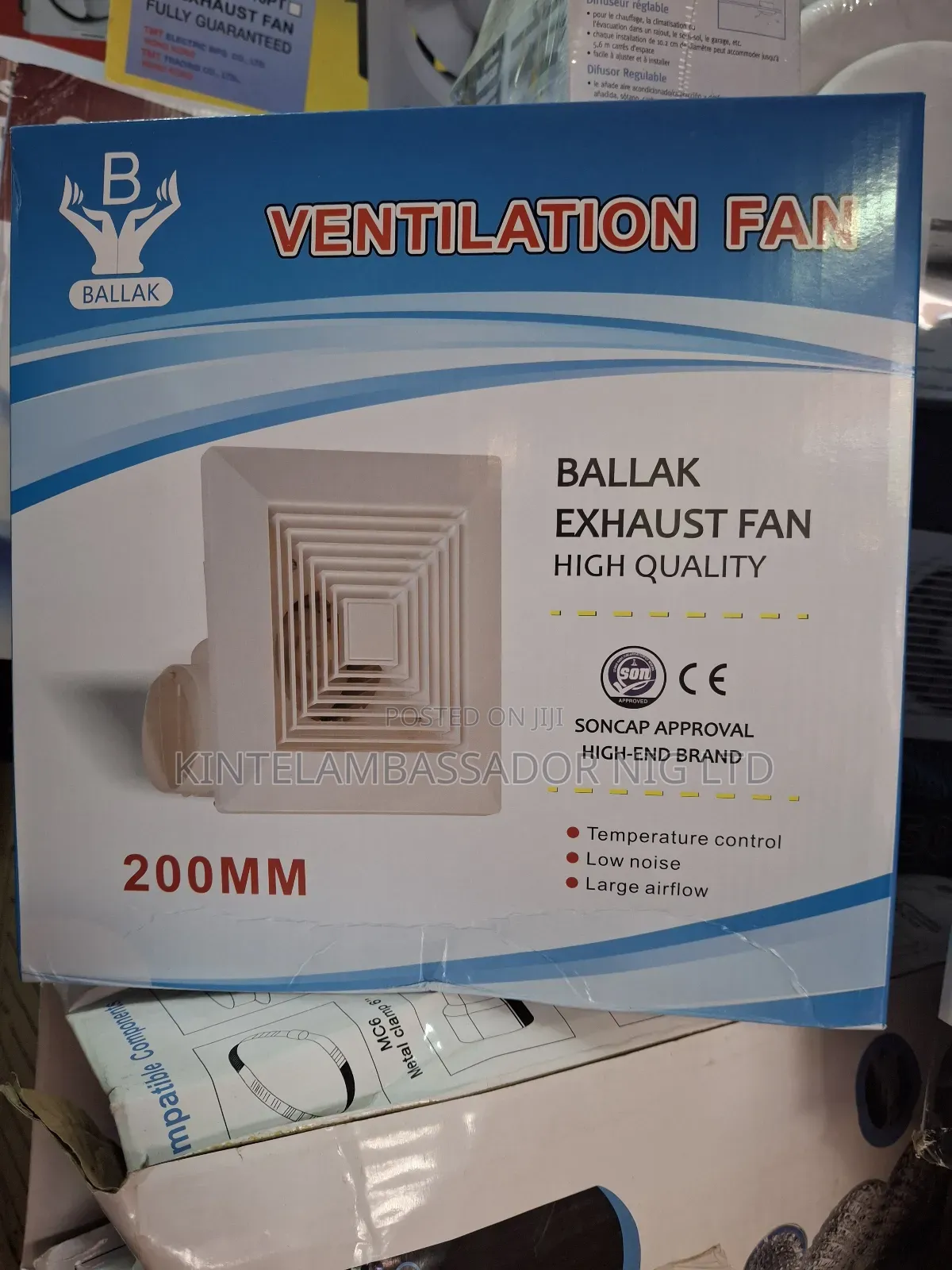 8" Ventilation Fan