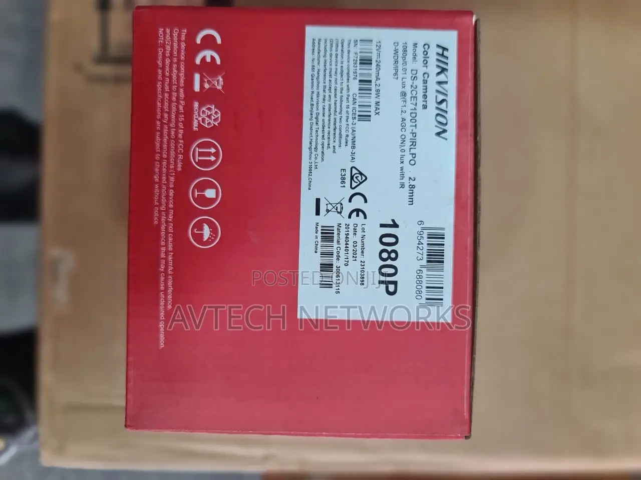 1080p Indoor Camera