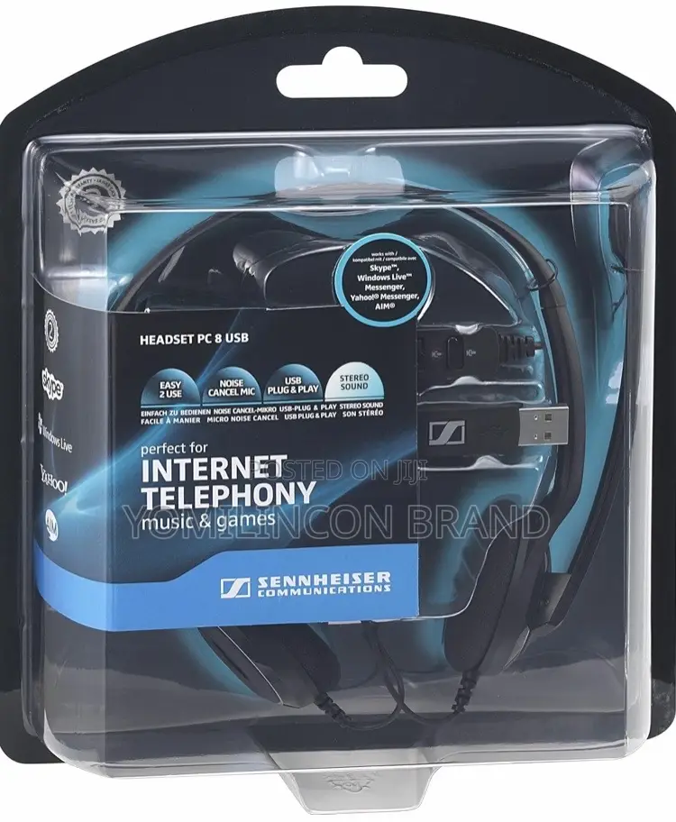 Sennheiser PC 8 USB – Stereo USB Headset for PC and MAC