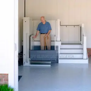 Stainless Steel and Glass Wheelchair Platform Lifts
