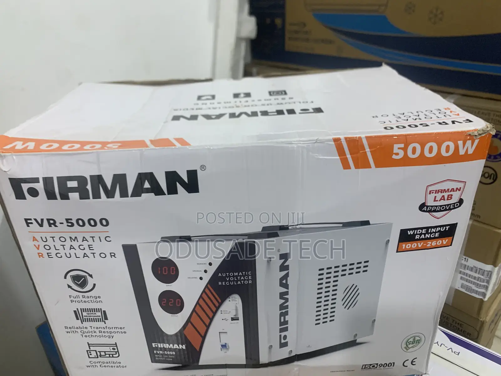 Protectplus Firman Stabilizer (5000 WATTS)-