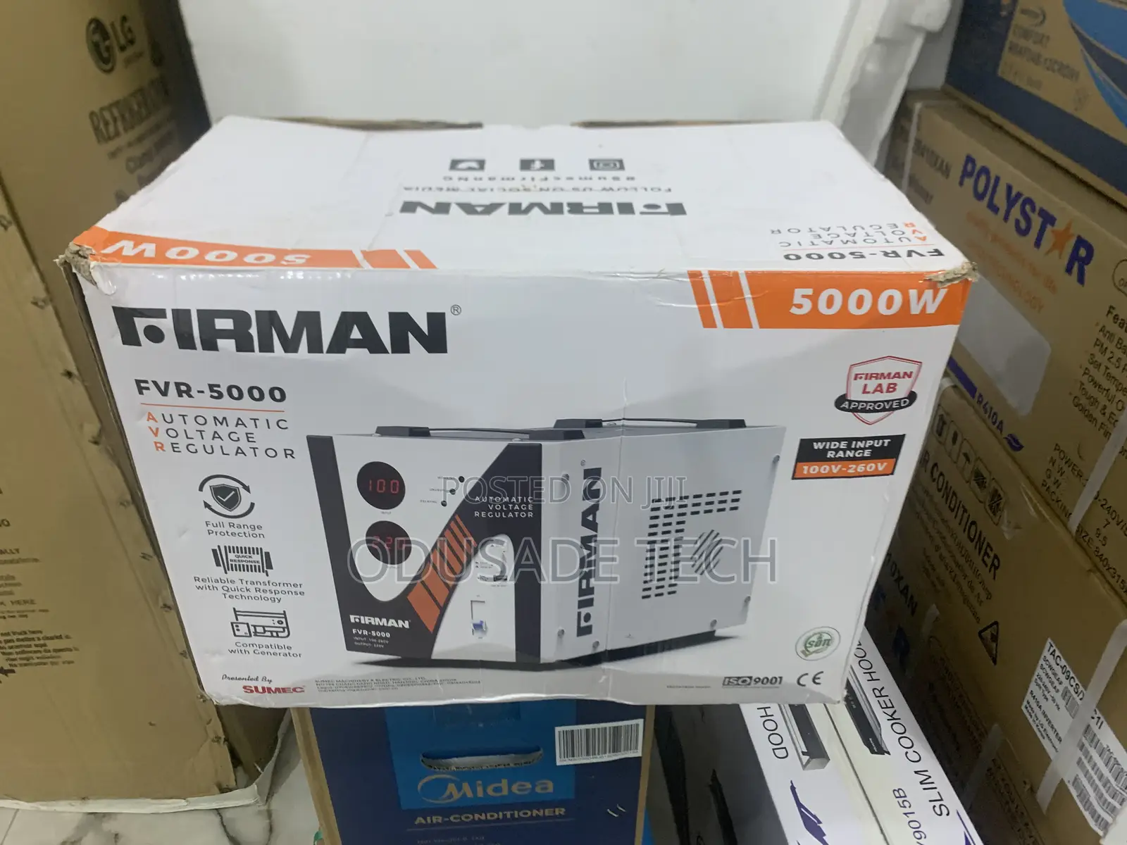 Smartstab Firman Stabilizer (5000 WATTS)-