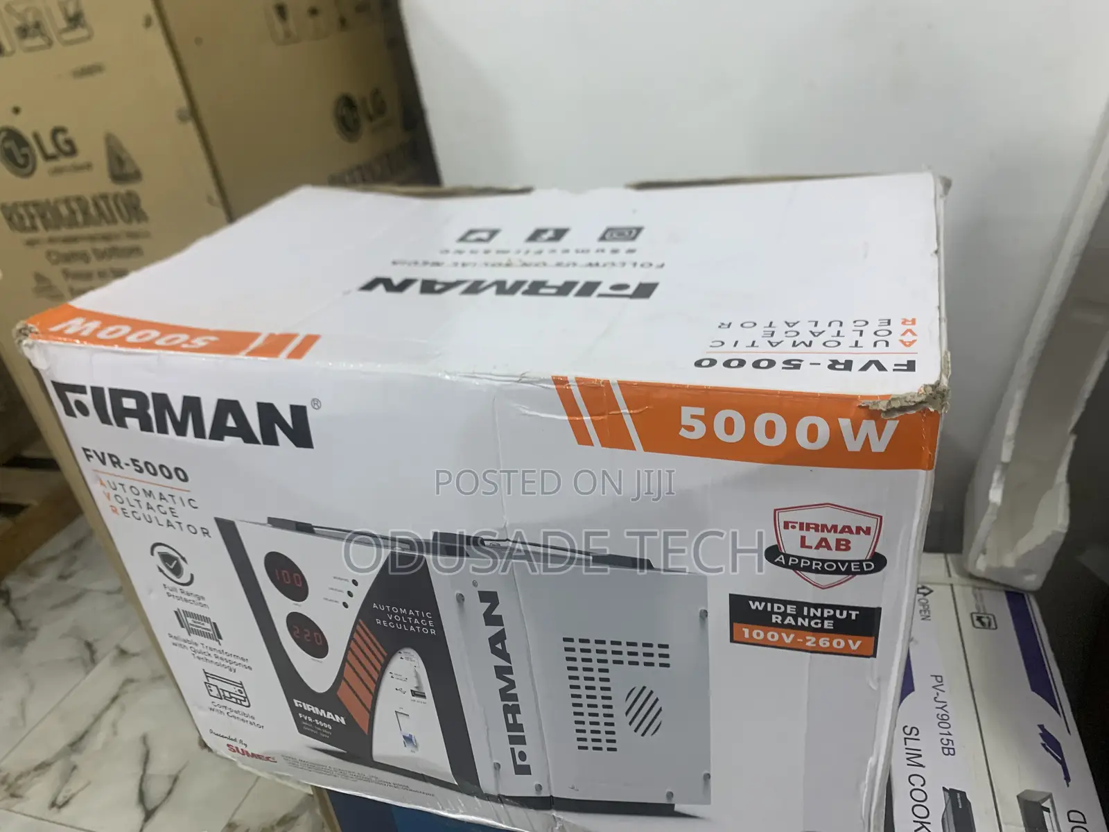 Techstab Firman Stabilizer (5000 WATTS)-