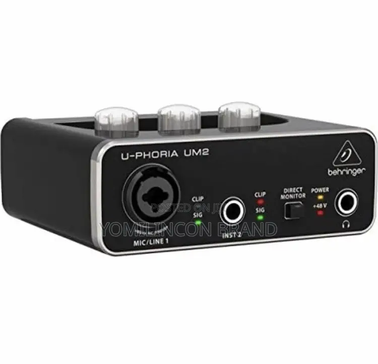 Behringer U-Phoria Studio Recording Bundle