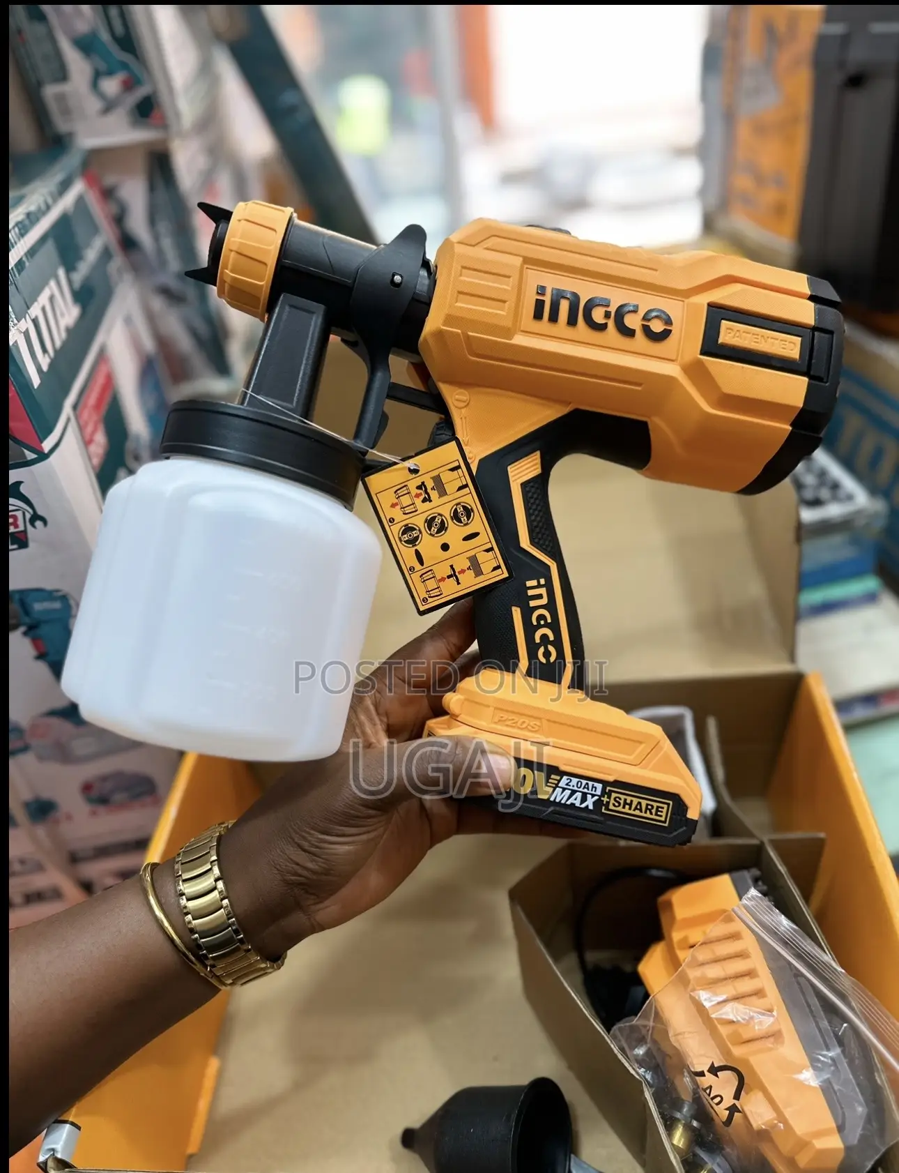 20v Ingco Spray Gun