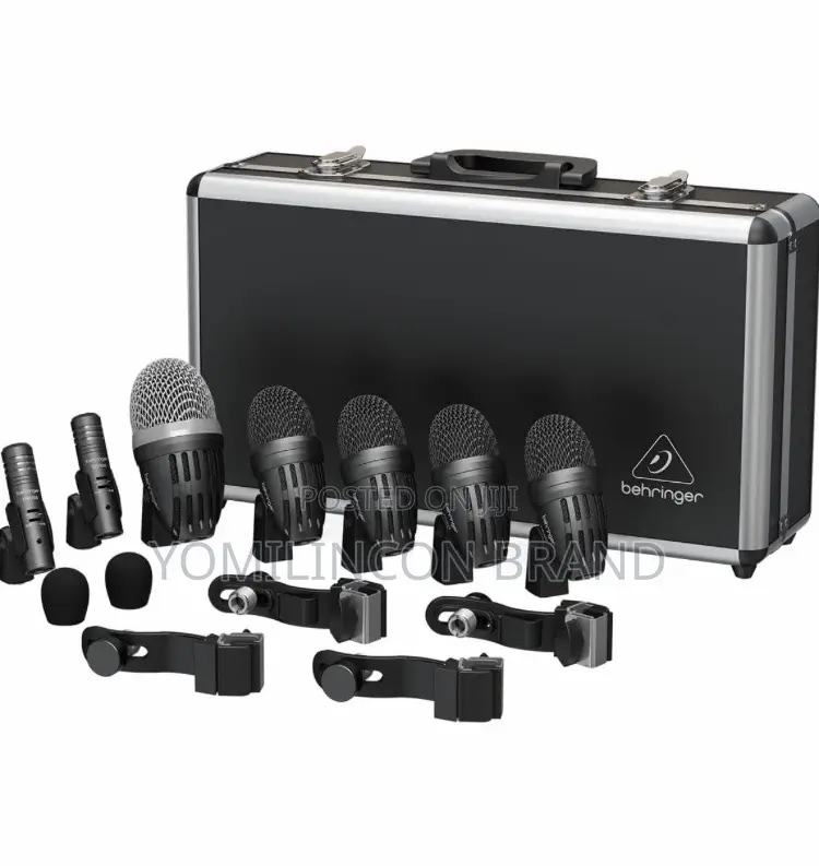 Behringer BC1500 Premium 7-Piece Drum Microphone Set.
