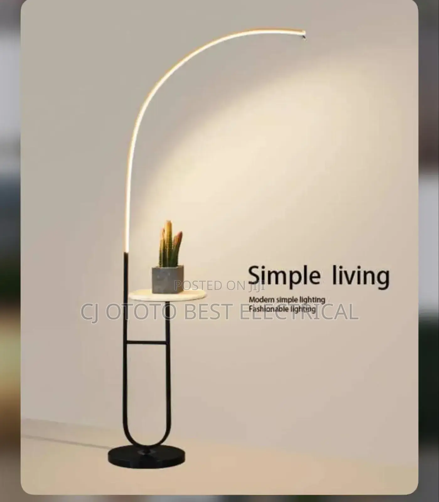 Led Luxury Simple Standing Lamp 