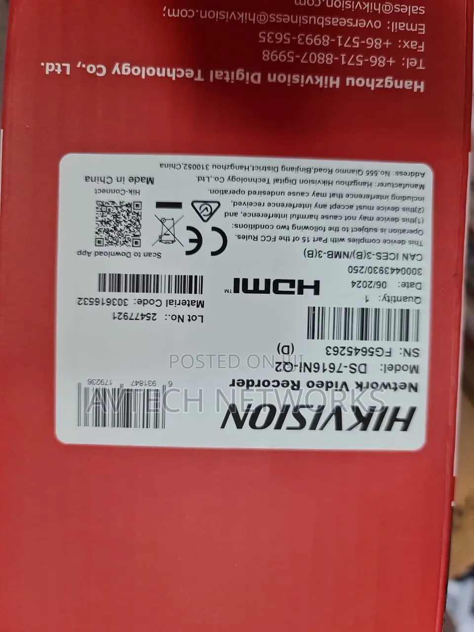 16ch NVR Non Poe