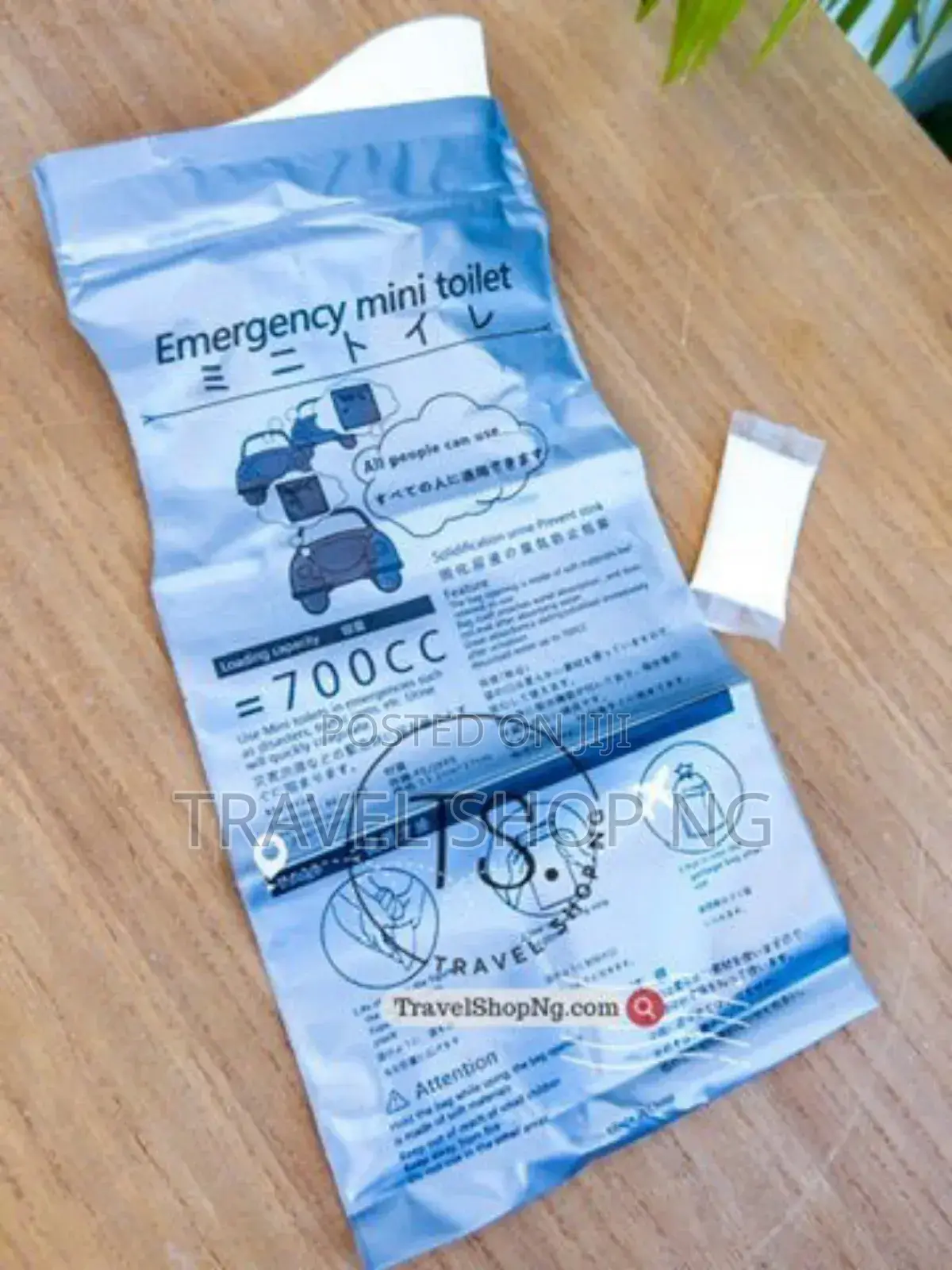 Emergency Mini Toilet: Portable