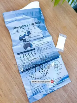 Emergency Mini Toilet: Portable